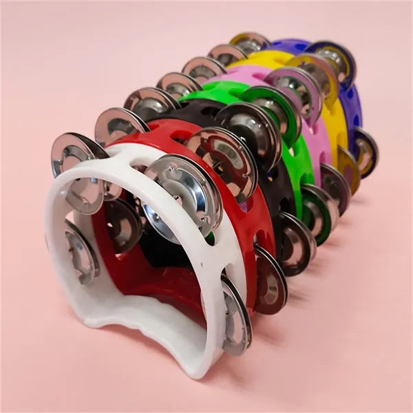Plastic Semicircular Tambourine for Kids - Plastic Semicircular Tambourine for Kids - Image 2 of 5