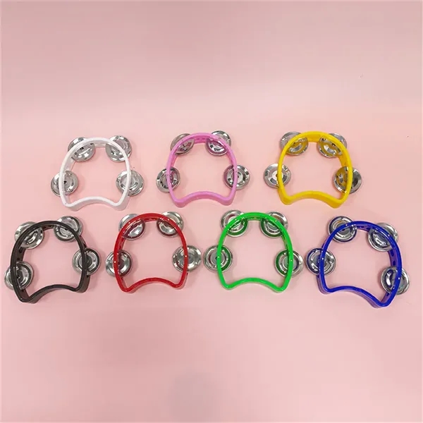 Plastic Semicircular Tambourine for Kids - Plastic Semicircular Tambourine for Kids - Image 3 of 5