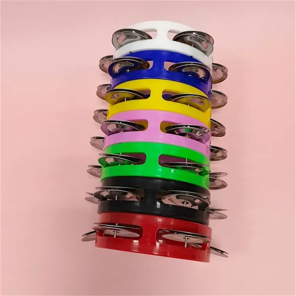 Plastic Semicircular Tambourine for Kids - Plastic Semicircular Tambourine for Kids - Image 4 of 5