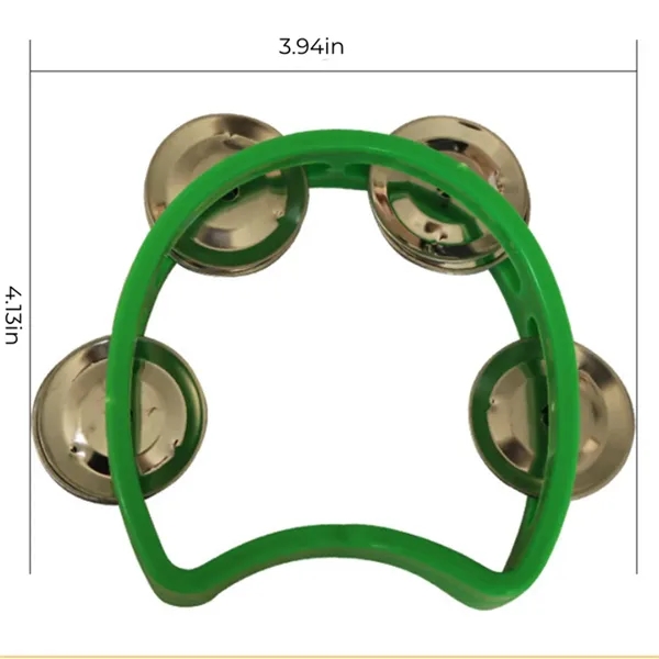 Plastic Semicircular Tambourine for Kids - Plastic Semicircular Tambourine for Kids - Image 5 of 5