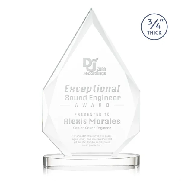 Hawthorne Award on Alberton Base - Clear