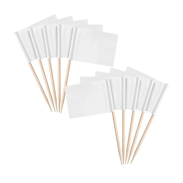 MOQ100 Full Color Toothpick Flag Topper - MOQ100 Full Color Toothpick Flag Topper - Image 1 of 1