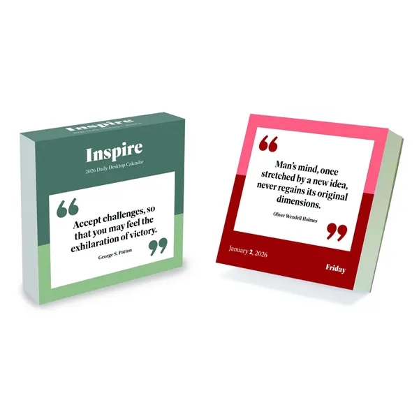 2026 Inspire Daily Desktop Calendar - 2026 Inspire Daily Desktop Calendar - Image 0 of 5