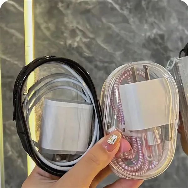 Portable Data Cable Storage Bag - Portable Data Cable Storage Bag - Image 3 of 6