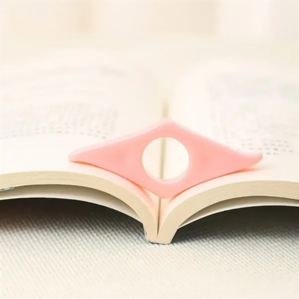 Book Page Holder Thumb Bookmark Acrylic Reading Accessories - Book Page Holder Thumb Bookmark Acrylic Reading Accessories - Image 2 of 5