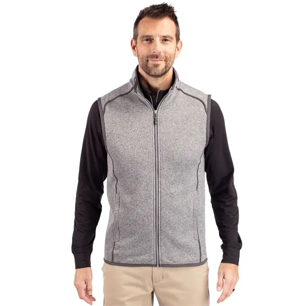 Cutter & Buck Mainsail Sweater-Knit Mens Big and Tall Ful... - Cutter & Buck Mainsail Sweater-Knit Mens Big and Tall Ful... - Image 3 of 3