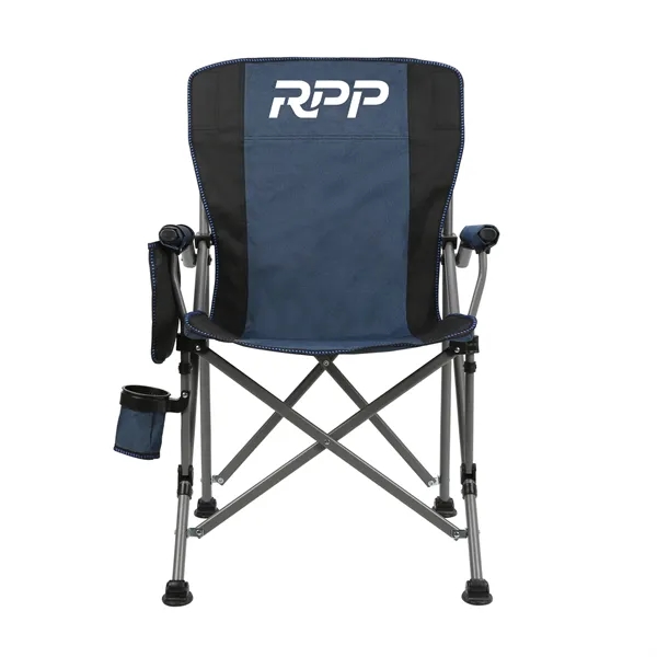 Portable Folding Camping Chair Holds 350lbs For Outdoors - Portable Folding Camping Chair Holds 350lbs For Outdoors - Image 0 of 2