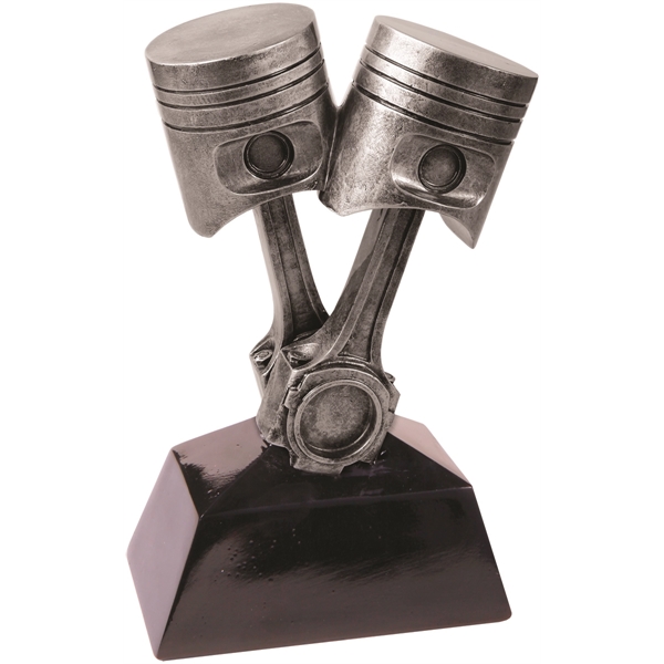 Antique Silver Piston Award - Antique Silver Piston Award - Image 0 of 1