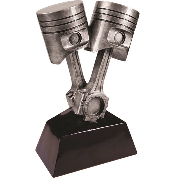 Antique Silver Piston Award - Antique Silver Piston Award - Image 1 of 1
