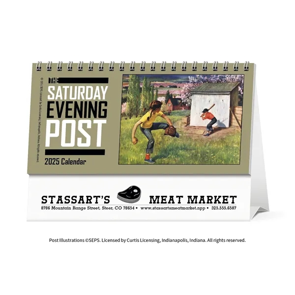 Triumph® Calendars The Saturday Evening Post Desk Calendar - Triumph® Calendars The Saturday Evening Post Desk Calendar - Image 1 of 2