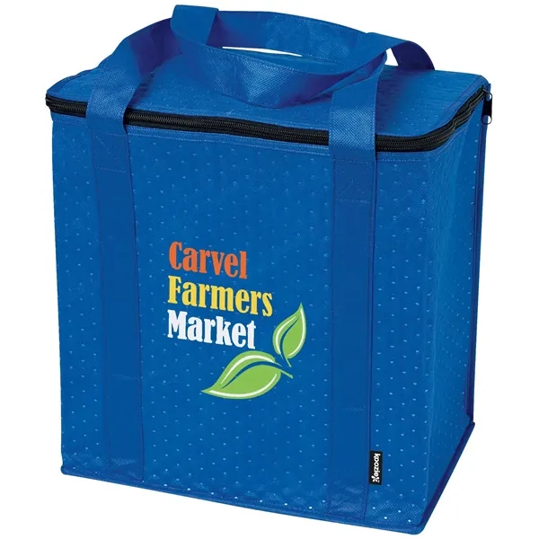 Koozie® Zippered Insulated Grocery Tote - Koozie® Zippered Insulated Grocery Tote - Image 4 of 10