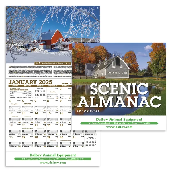 Triumph® Calendars Scenic Almanac - Triumph® Calendars Scenic Almanac - Image 0 of 2
