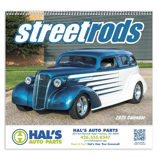 Good Value™ Street Rods - Spiral Calendar - Good Value™ Street Rods - Spiral Calendar - Image 1 of 2