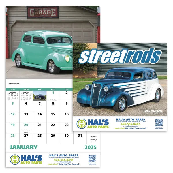 Good Value™ Street Rods - Stapled Calendar - Good Value™ Street Rods - Stapled Calendar - Image 0 of 3