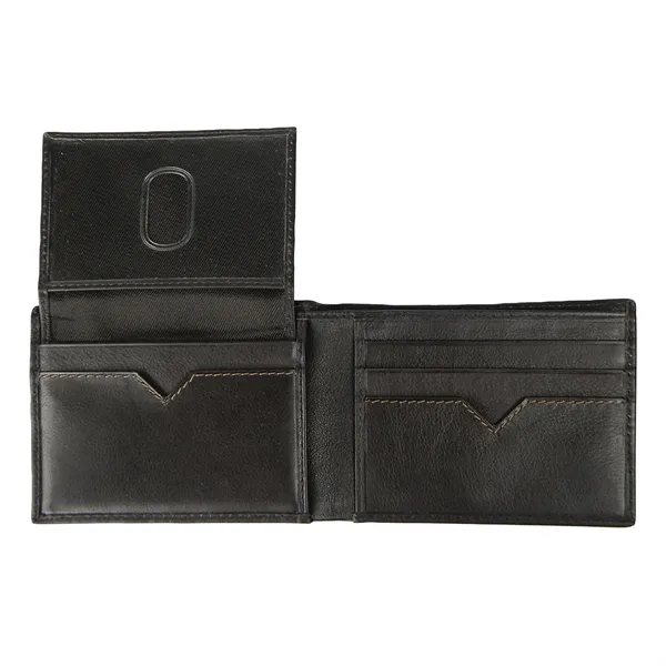 Andrew Philips® Leather Contrast Stitch Billfold Wallet - Andrew Philips® Leather Contrast Stitch Billfold Wallet - Image 3 of 6