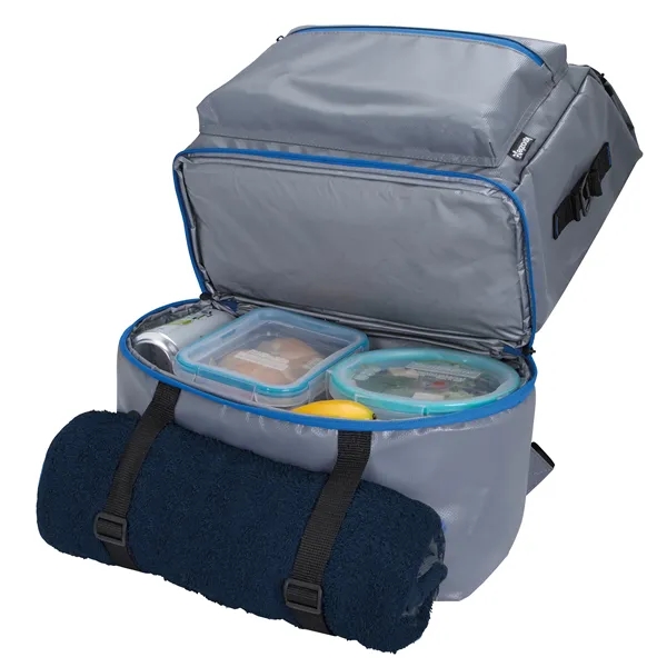 Koozie® Olympus Computer Backpack with Cooler Compartment - Koozie® Olympus Computer Backpack with Cooler Compartment - Image 2 of 2