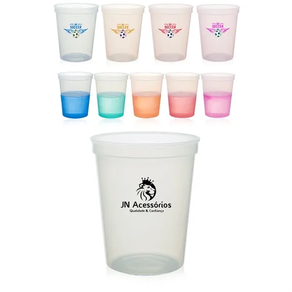 16 oz. Color Changing Mood Stadium Cups - 16 oz. Color Changing Mood Stadium Cups - Image 1 of 1