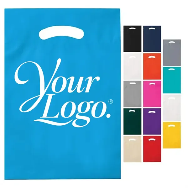 13" X 9" Reinforced Handle Plastic Bag - 13" X 9" Reinforced Handle Plastic Bag - Image 0 of 3