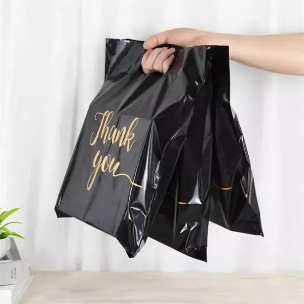 13" X 9" Reinforced Handle Plastic Bag - 13" X 9" Reinforced Handle Plastic Bag - Image 2 of 3