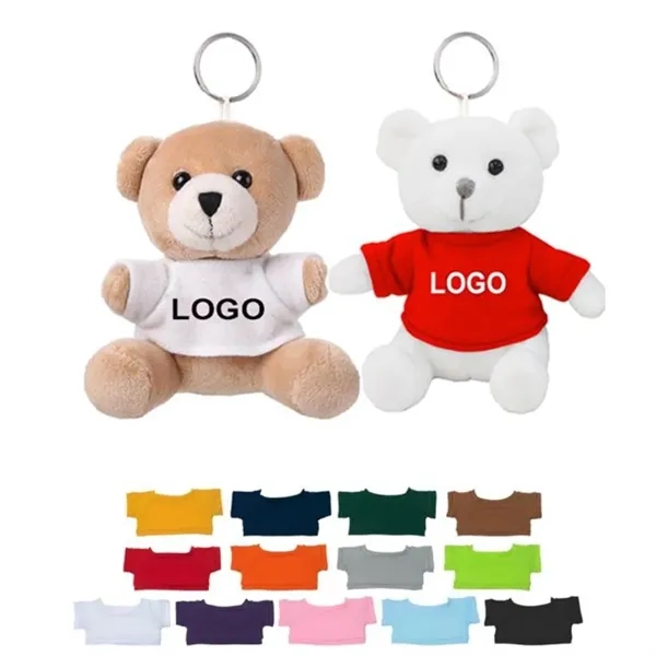Soft Toy Plush Small Teddy Bear Key Chain - Soft Toy Plush Small Teddy Bear Key Chain - Image 0 of 2