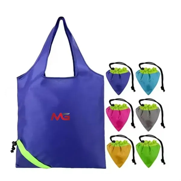 Durable Colorful Folding Reusable Grocery Bags - Durable Colorful Folding Reusable Grocery Bags - Image 0 of 3