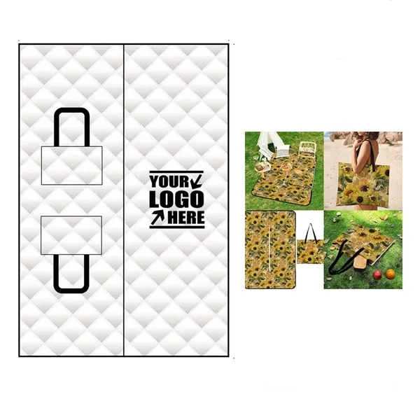 Multifunction Foldable Picnic Mat and Tote bag - Multifunction Foldable Picnic Mat and Tote bag - Image 0 of 4