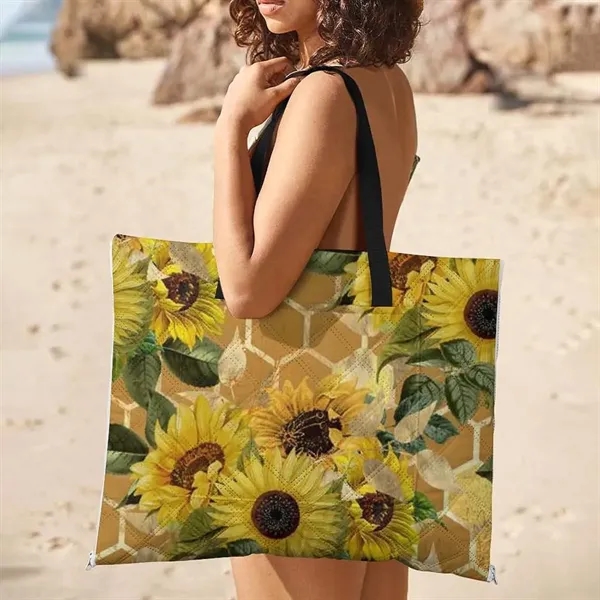 Multifunction Foldable Picnic Mat and Tote bag - Multifunction Foldable Picnic Mat and Tote bag - Image 4 of 4