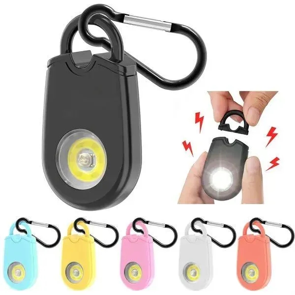 Personal Keychain for Women Siren Alarm LED Flashlight - Personal Keychain for Women Siren Alarm LED Flashlight - Image 0 of 0