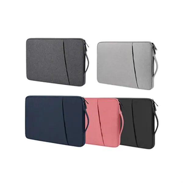 Zippered Shockproof Waterproof Dual-Layer Laptop Pouch Bag - Zippered Shockproof Waterproof Dual-Layer Laptop Pouch Bag - Image 9 of 9