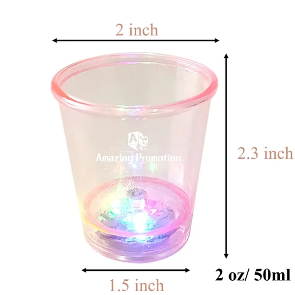 LED Light Up 2 Oz Shot Cup - LED Light Up 2 Oz Shot Cup - Image 0 of 3