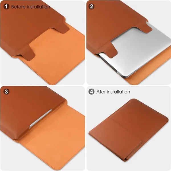 Folding Magnetic Cooling Stand Laptop Sleeve Bag Mouse Pad - Folding Magnetic Cooling Stand Laptop Sleeve Bag Mouse Pad - Image 4 of 10
