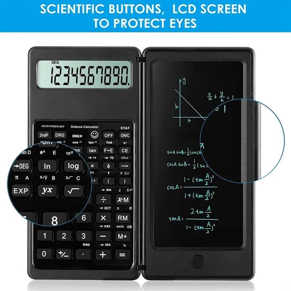 Scientific Calculators With Erasable Writing Board - Scientific Calculators With Erasable Writing Board - Image 1 of 4