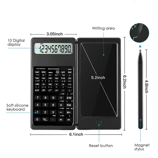 Scientific Calculators With Erasable Writing Board - Scientific Calculators With Erasable Writing Board - Image 2 of 4