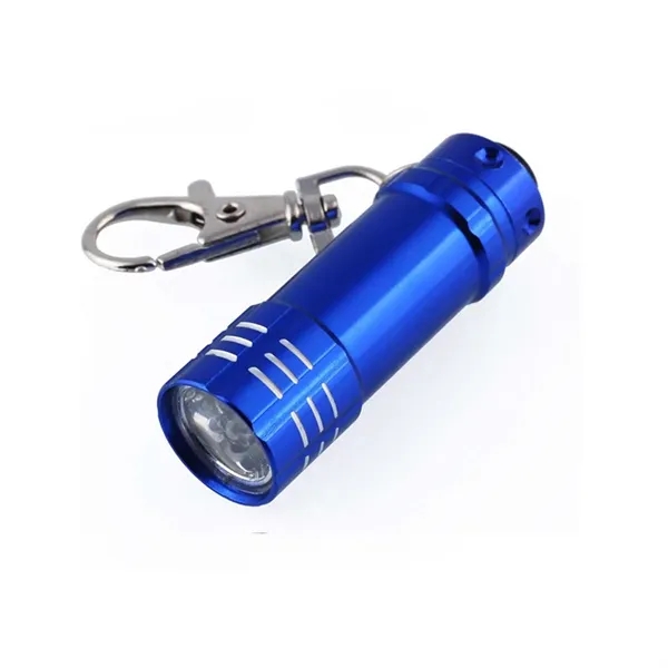 3 LED Mini Flashlight Keychain - 3 LED Mini Flashlight Keychain - Image 2 of 3