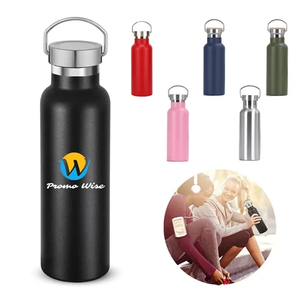 Large-mouth Thermos Cup Convenient Sports Water Bottle - Large-mouth Thermos Cup Convenient Sports Water Bottle - Image 0 of 8