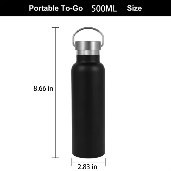 Large-mouth Thermos Cup Convenient Sports Water Bottle - Large-mouth Thermos Cup Convenient Sports Water Bottle - Image 6 of 8