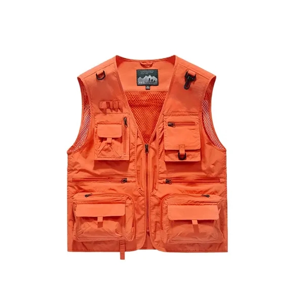 Casual Outdoor Fishing Vest - Casual Outdoor Fishing Vest - Image 5 of 6