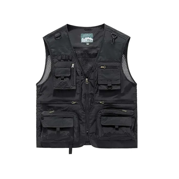 Casual Outdoor Fishing Vest - Casual Outdoor Fishing Vest - Image 6 of 6