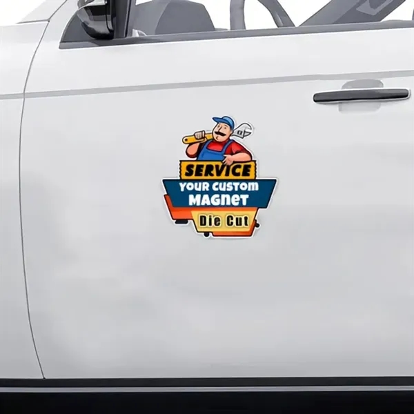 Custom Shape Magnetic Car Stickers - Custom Shape Magnetic Car Stickers - Image 0 of 3