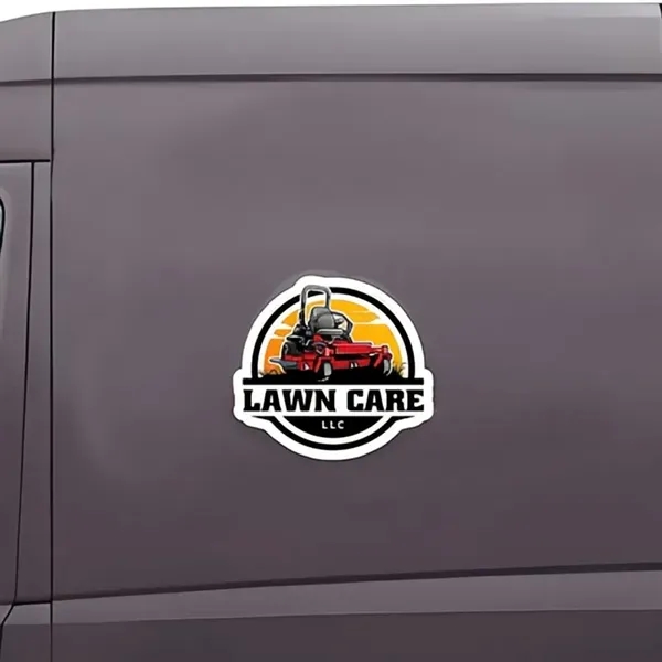 Custom Shape Magnetic Car Stickers - Custom Shape Magnetic Car Stickers - Image 1 of 3