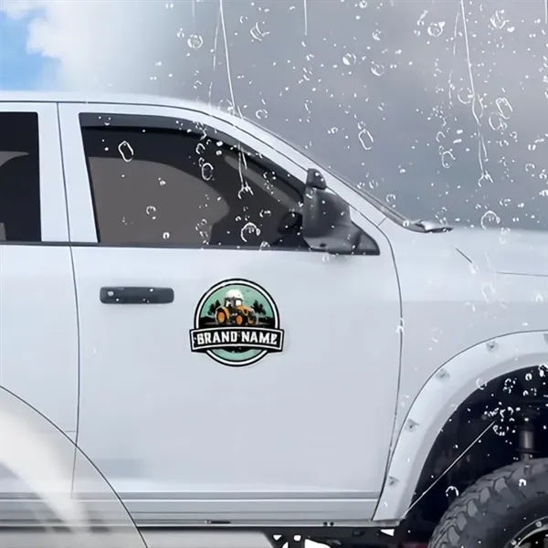 Custom Shape Magnetic Car Stickers - Custom Shape Magnetic Car Stickers - Image 2 of 3