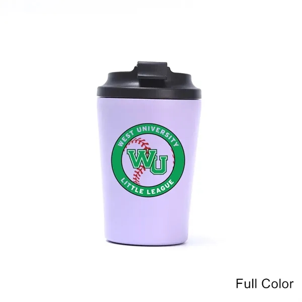 12 oz Stainless Steel Insulated Coffee Tumbler with Marks - 12 oz Stainless Steel Insulated Coffee Tumbler with Marks - Image 3 of 16