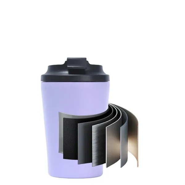 12 oz Stainless Steel Insulated Coffee Tumbler with Marks - 12 oz Stainless Steel Insulated Coffee Tumbler with Marks - Image 16 of 16