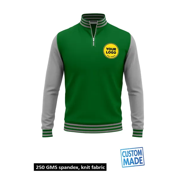 Sublimated 250G Lightweight Quarter Zip Sweatshirt (Unisex) - Sublimated 250G Lightweight Quarter Zip Sweatshirt (Unisex) - Image 0 of 0