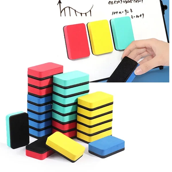 Dry Erasers Magnetic Whiteboard Cleaning Pads - Dry Erasers Magnetic Whiteboard Cleaning Pads - Image 0 of 0