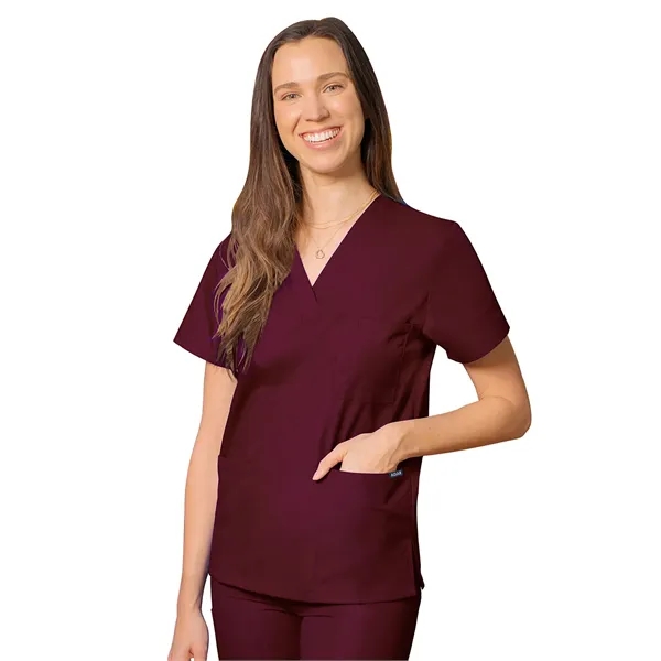 Adar - Universal - Unisex 3-Pocket V-Neck Top - Adar - Universal - Unisex 3-Pocket V-Neck Top - Image 2 of 41