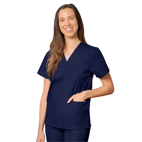 Adar - Universal - Unisex 3-Pocket V-Neck Top - Adar - Universal - Unisex 3-Pocket V-Neck Top - Image 16 of 41