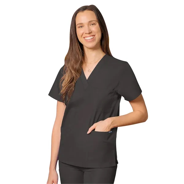 Adar - Universal - Unisex 3-Pocket V-Neck Top - Adar - Universal - Unisex 3-Pocket V-Neck Top - Image 20 of 41