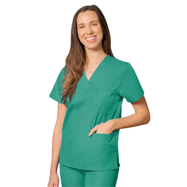 Adar - Universal - Unisex 3-Pocket V-Neck Top - Adar - Universal - Unisex 3-Pocket V-Neck Top - Image 34 of 41