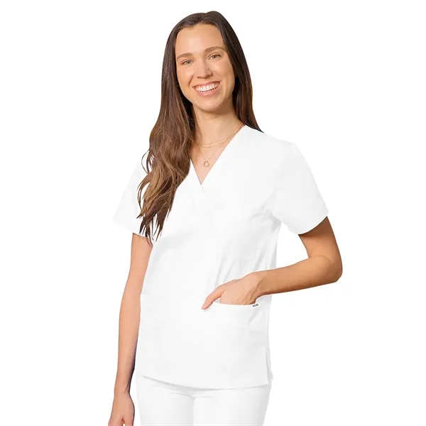Adar - Universal - Unisex 3-Pocket V-Neck Top - Adar - Universal - Unisex 3-Pocket V-Neck Top - Image 40 of 41